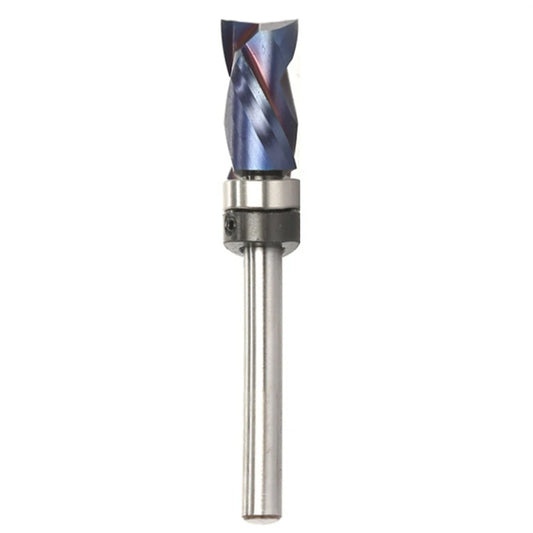 High-End Blue Nano Coated Milling Cutter with Extended Hard Alloy Shaft for Precision Woodworking