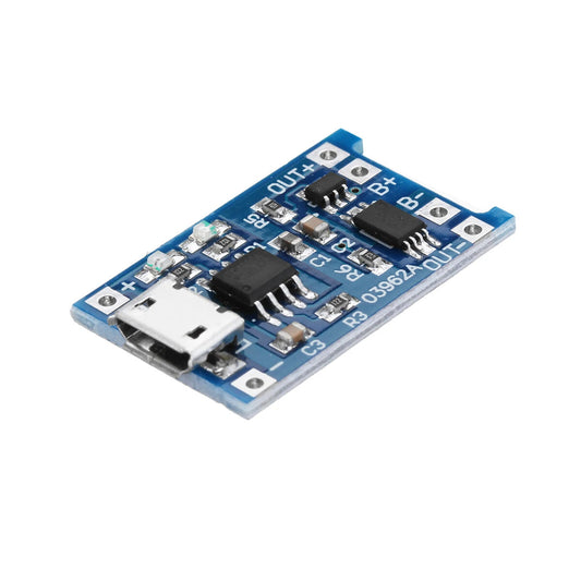 TP4056 5V 1A Micro USB Lithium Battery Charger Protection Board TE585