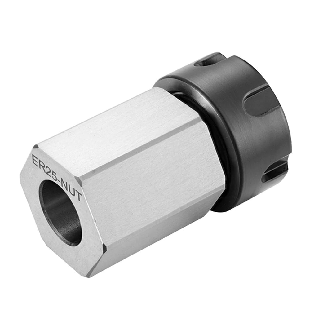 Premium Hard Steel ER25/32/40 Hex Block Collet Chuck Seat for CNC Lathe Engraving Tool Holder