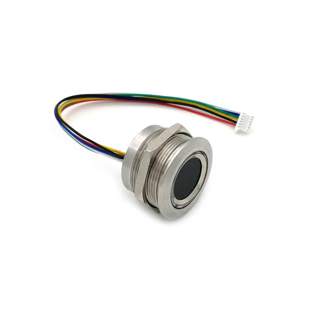 R503 Capacitive Fingerprint Sensor with Two-Color LED Indicator, Circular MX1.0-6pin, DC3.3V