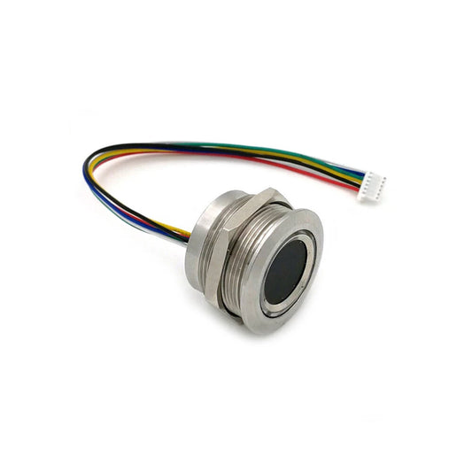 R503 Capacitive Fingerprint Sensor with Two-Color LED Indicator, Circular MX1.0-6pin, DC3.3V