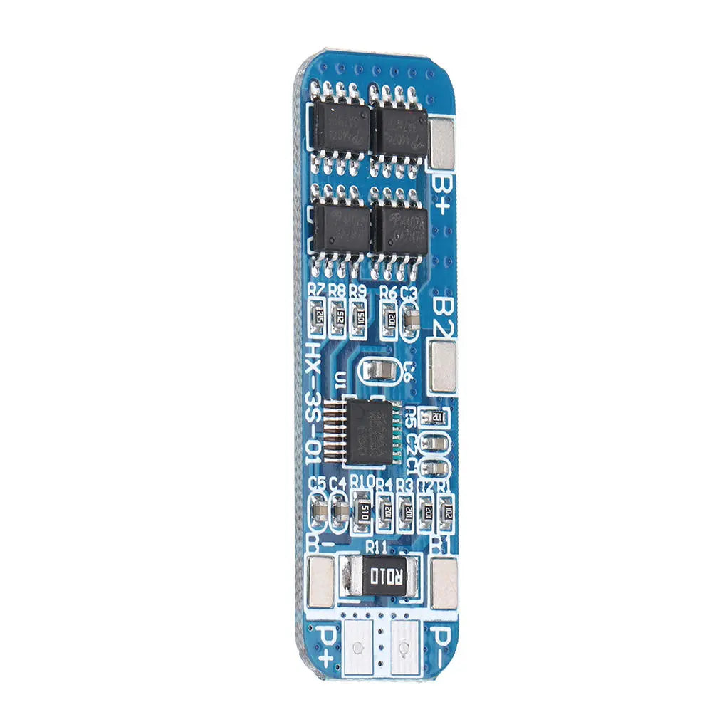 5-Pack 3S 12V 18650 10A BMS Li-ion Lithium Battery Protection Circuit Board (10.8V/11.1V/12.6V)