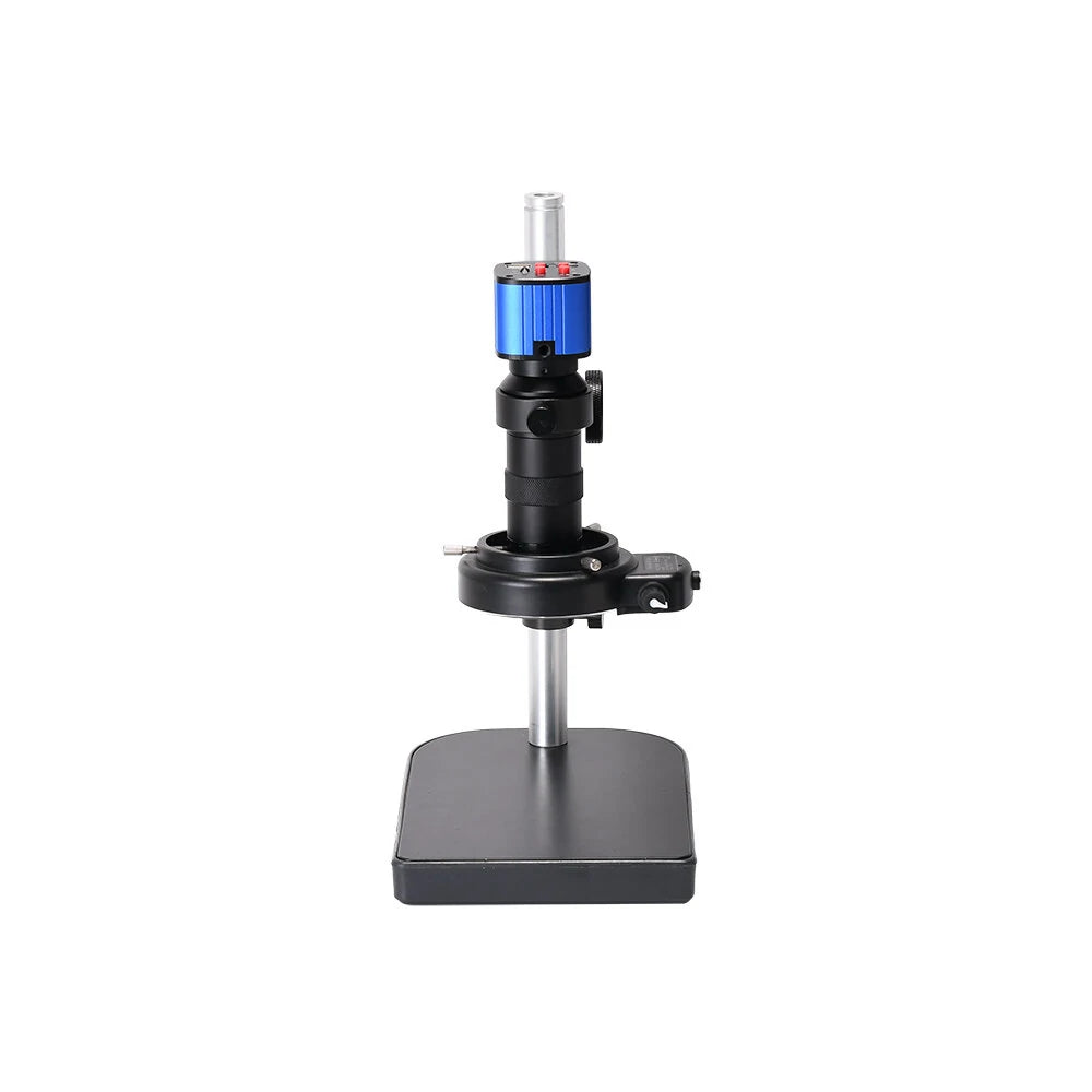 24MP 4K HDMI USB Industrial Microscope Camera with 1-150X Zoom C-Mount Lens & Remote Control