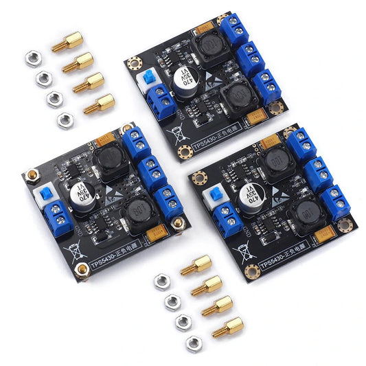 TPS5430 Switching Voltage Regulator Dual Power Supply Module: 5V/12V/15V Positive & Negative
