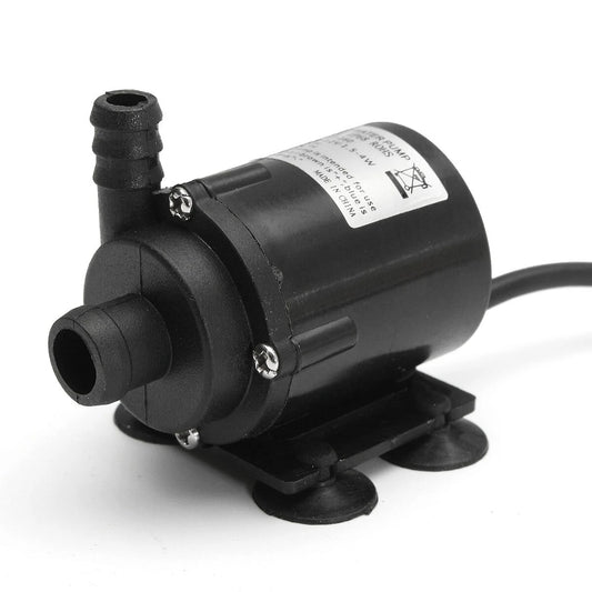 Mini Brushless Water Pump 6V-12V DC, 280L/H Flow, 1.8M Lift, DIY Hardware Tools