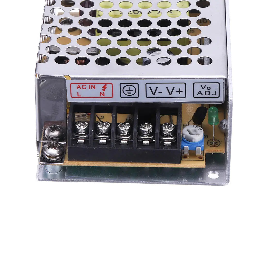 3-Pack 60W AC 100-240V to DC 12V 5A Switching Power Supply Adapter for LED Strip Lights