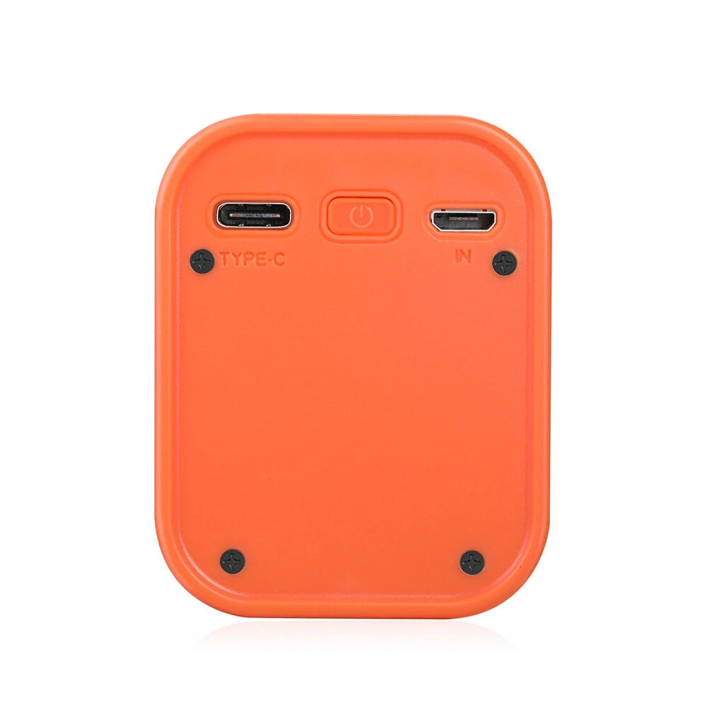 DIY 8x18650 Transparent Power Bank Case - 22.5W PD, LED Screen, High-Capacity Portable Charger for Huawei/Xiaomi