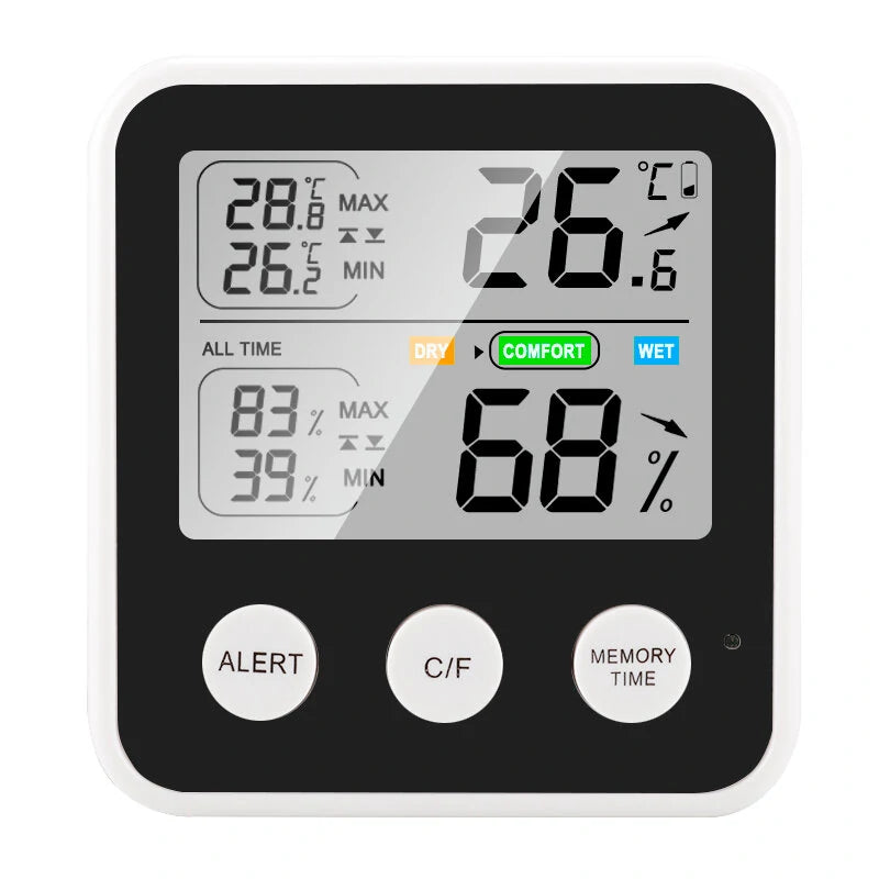 Multi-Functional LCD Digital Indoor Thermo-Hygrometer