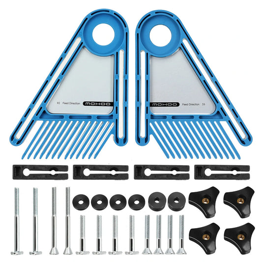 Mohoo Double Feather Board Adjustable Safety Device for Router Table Saws