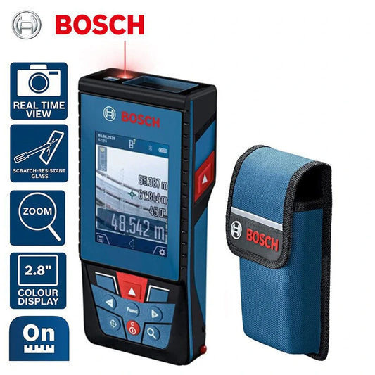 GLM 100-25 C Laser Rangefinder with Bluetooth & Camera - 100m Professional Indoor/Outdoor Precision Measure