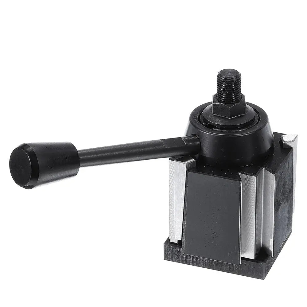 Machifit AXA DMC-250-111 Wedge Tool Post, 12 Swing CNC Quick Change Lathe Tool Holder