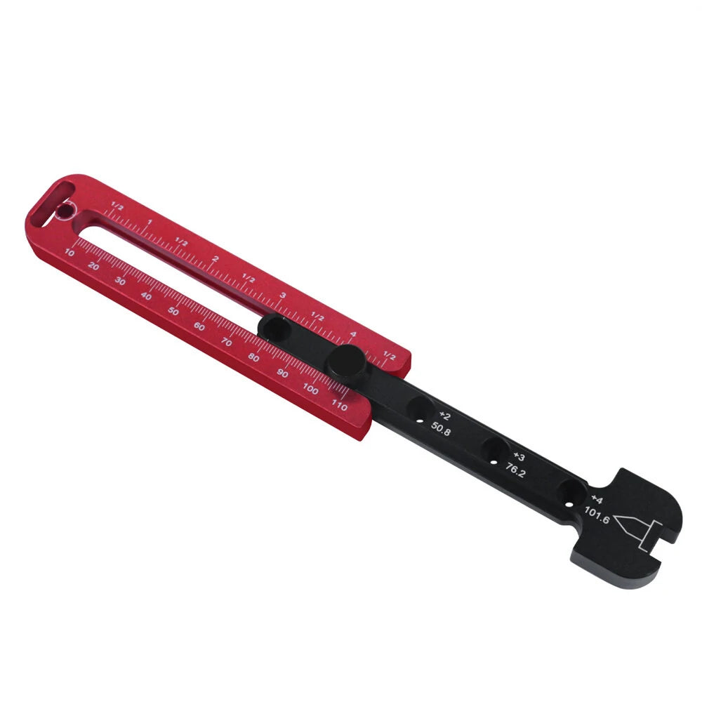 Adjustable Woodworking Compass: Metric/Inch Circle Scriber & Marking Tool