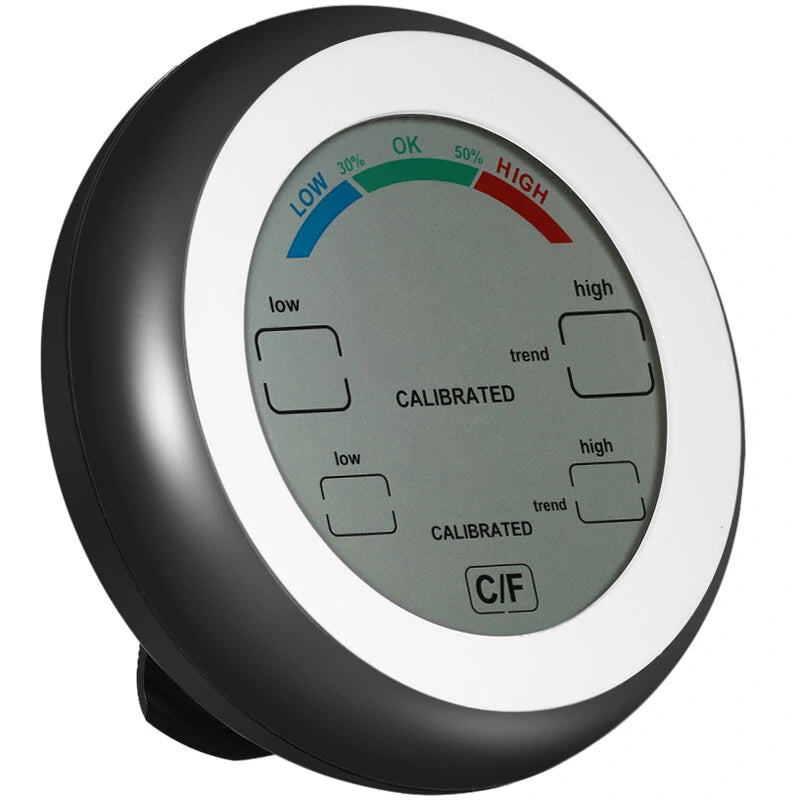 Digital Thermometer Hygrometer with Dual Temperature & Humidity Measurement