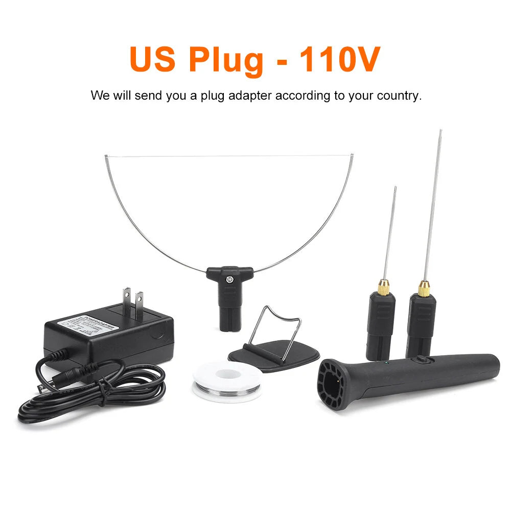 3-in-1 18W Electric Foam Cutter Styrofoam Cutting & Engraving Hand Tool