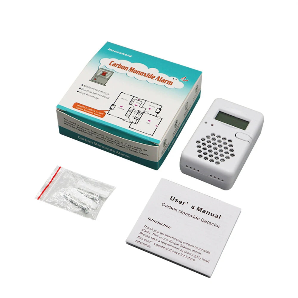 Carbon Monoxide Detector ZN-CDR817 with Electrochemical Sensor, Self-check, Sound & Light Alarm