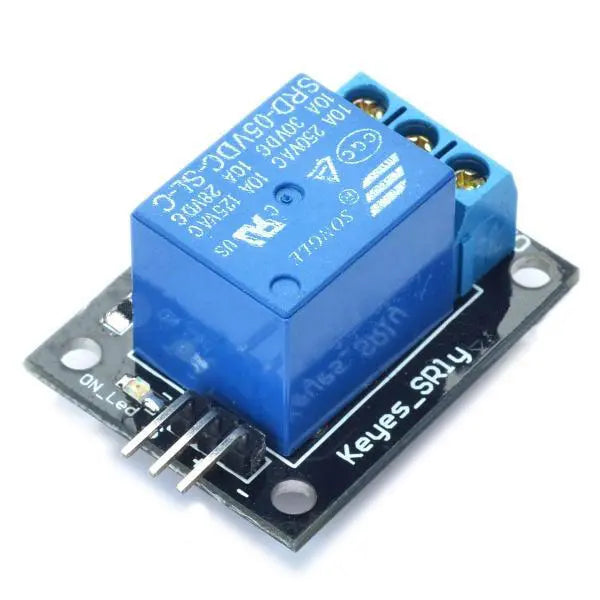 5-Pack 5V Relay Module: 5-12V TTL Signal, 1-Channel High-Level Expansion Board