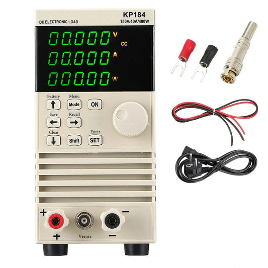 KP184 Professional DC Electronic Load Battery Capacity Tester 400W 150V 40A RS485/232 AC220V