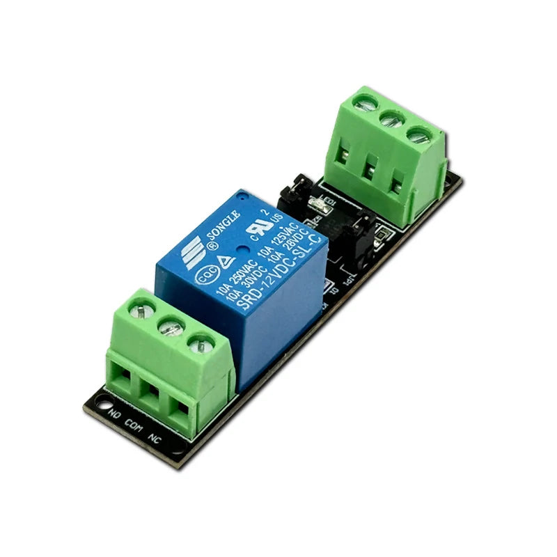 Isolated 5V/12V/24V 1-Way High-Level Relay Module Control Board