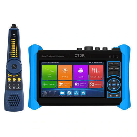 NetMaster MT6810 OTDR Coaxial Cable & Fiber Optic Fault Locator - Efficient Cable Break & Obstruction Tester