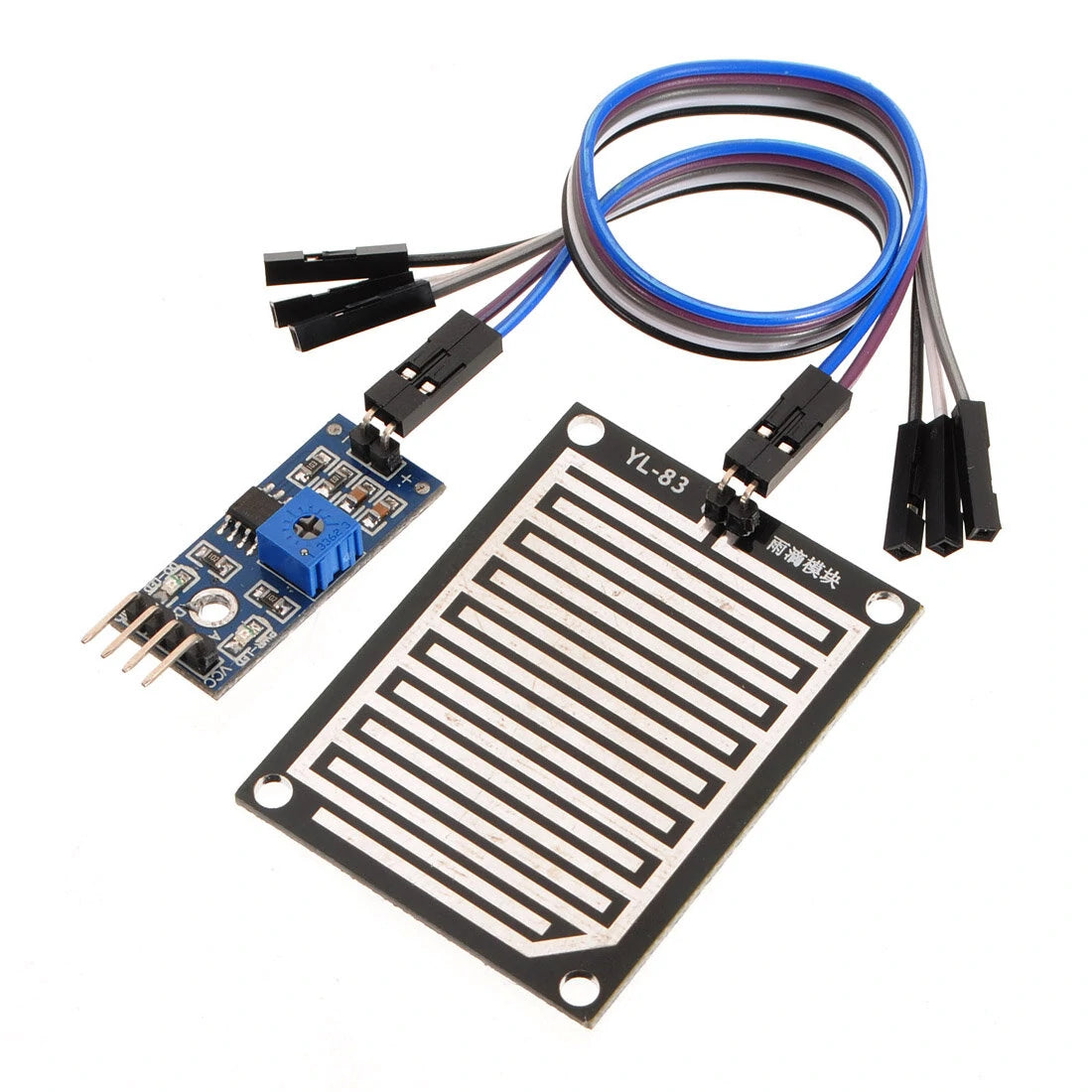 Raindrops Rain Sensor Module for Weather and Humidity Detection