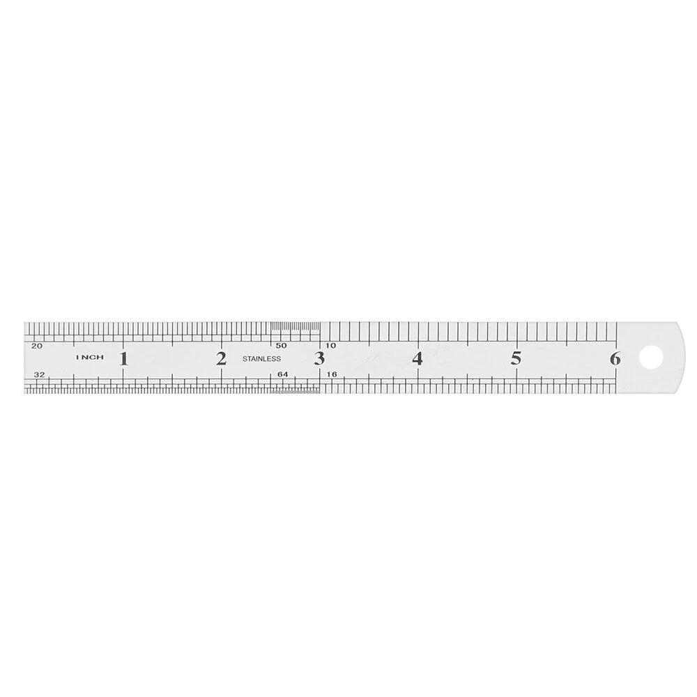 Thickened Stainless Steel Ruler 150-1200mm with Metric & Inch Scales for Woodworking