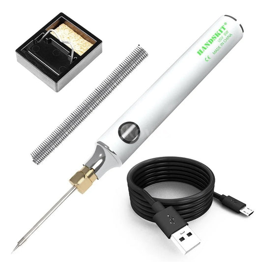 Fast-Heating USB Electric Soldering Iron Pen Kit, 5V 8W Hand Welding Tool