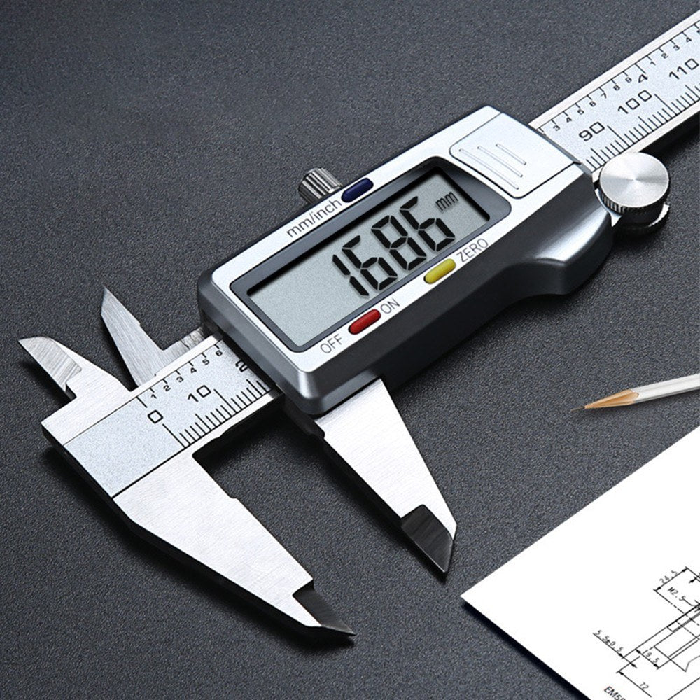 150mm Digital Vernier Caliper - Stainless Steel
