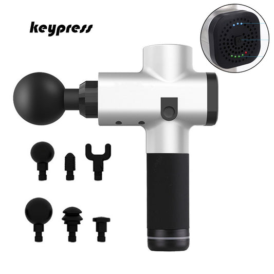 Cordless Handheld Touchscreen Muscle Relief Vibration Massager