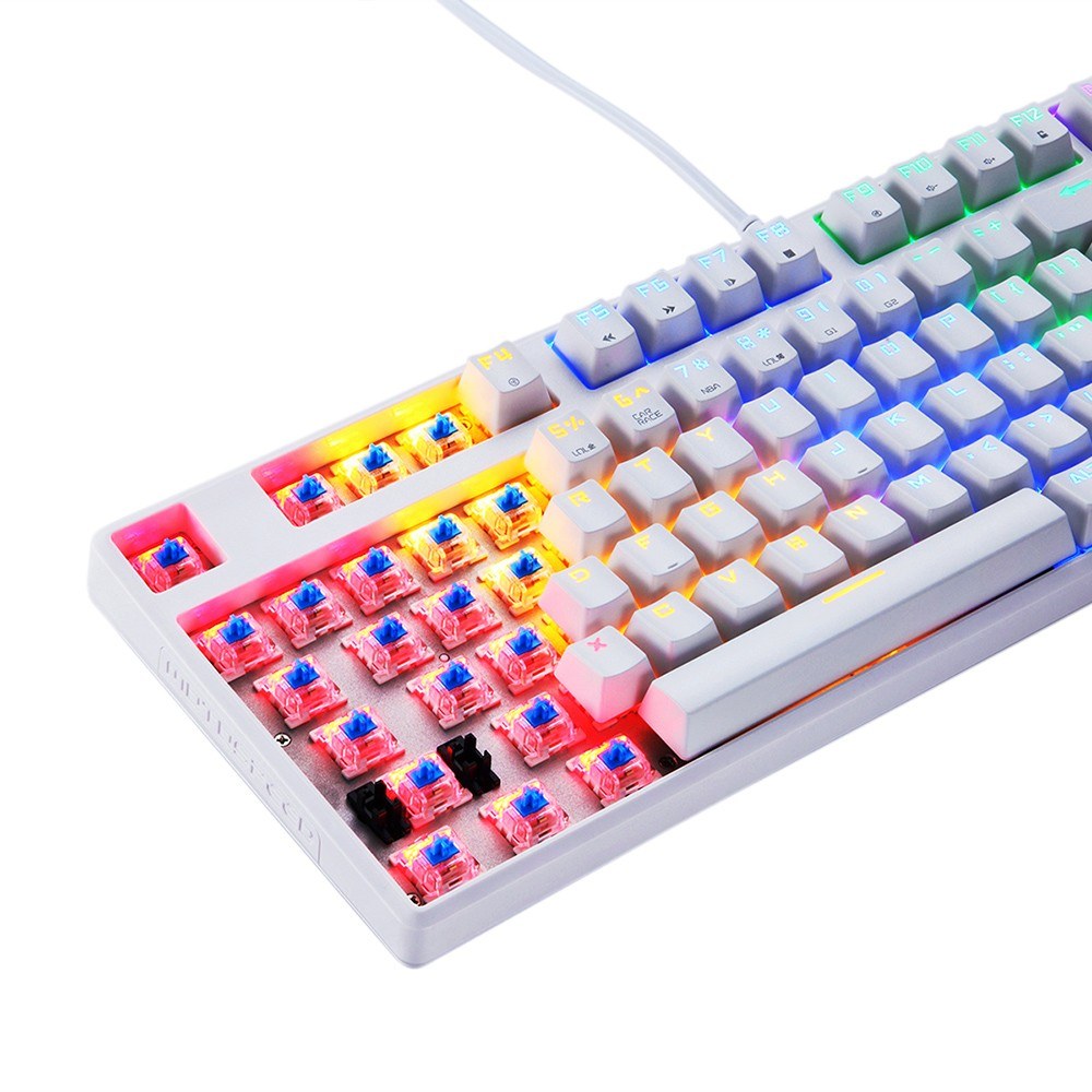 Motospeed CK96 Backlit Mechanical Keyboard & V30 USB Wired Gaming Mouse Combo