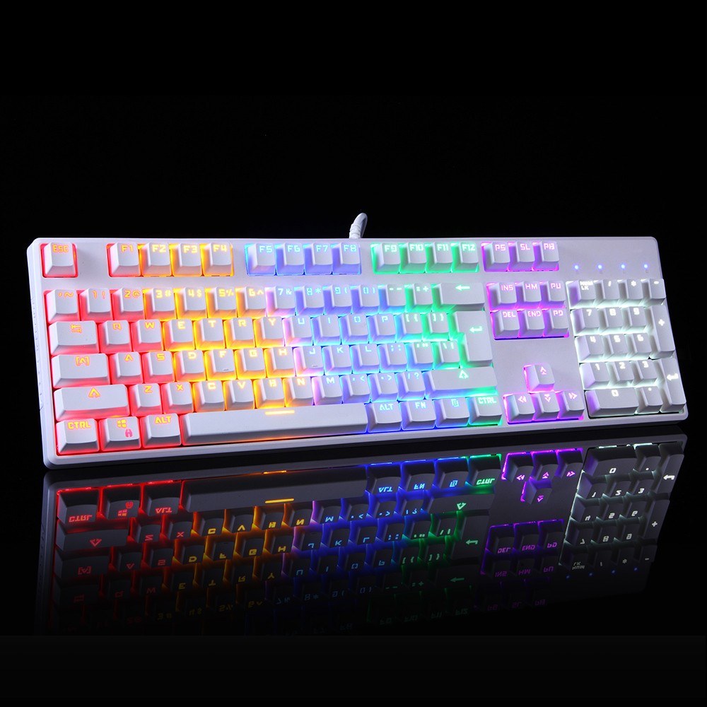 Motospeed CK96 Backlit Mechanical Keyboard & V30 USB Wired Gaming Mouse Combo