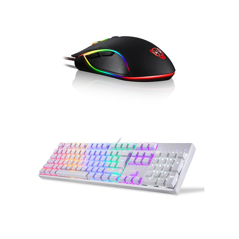 Motospeed CK96 Backlit Mechanical Keyboard & V30 USB Wired Gaming Mouse Combo