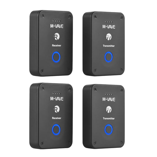 M-VAVE WP-9 Wireless Earphone Monitor System 2-Set - High-Quality Sound, Low Latency, Long Range