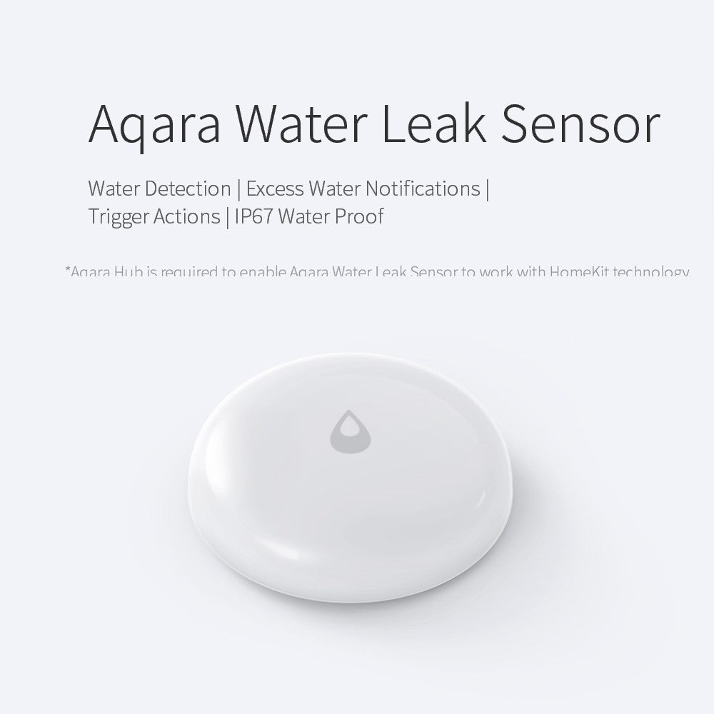 10 Pack Aqara Smart Wireless Water Leak Sensors - Flood & Leak Detector Alarm