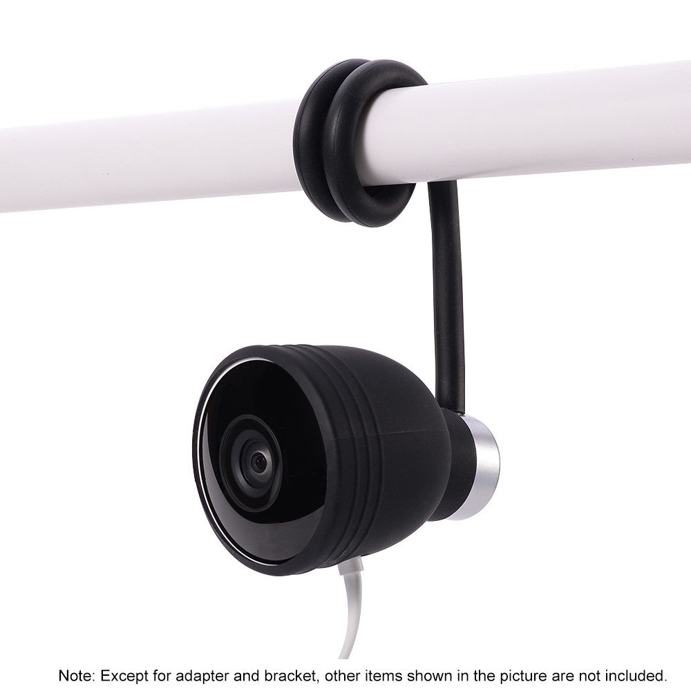 Adjustable Security Bracket for Arlo/Canary Flex Cameras + Nest Cam Mount Adapter