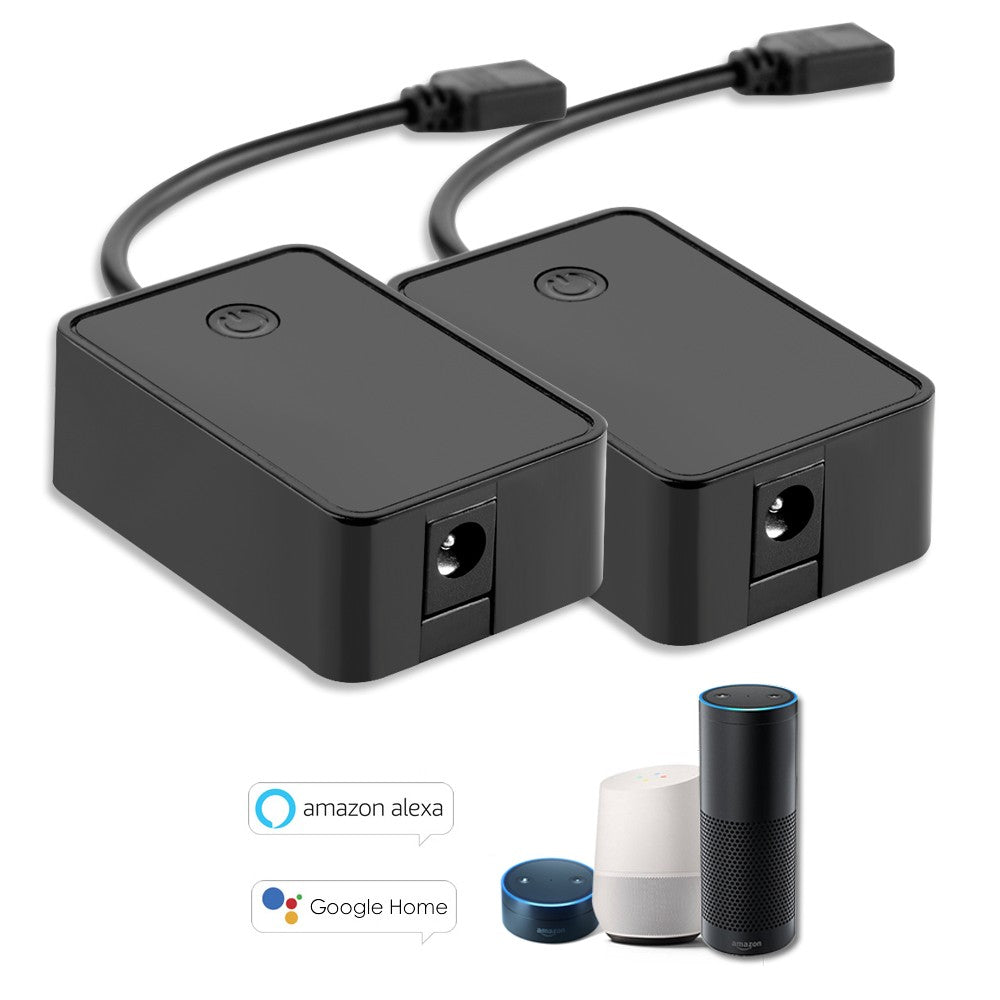 2-Pack Mini WiFi RGBW LED Strip Controllers