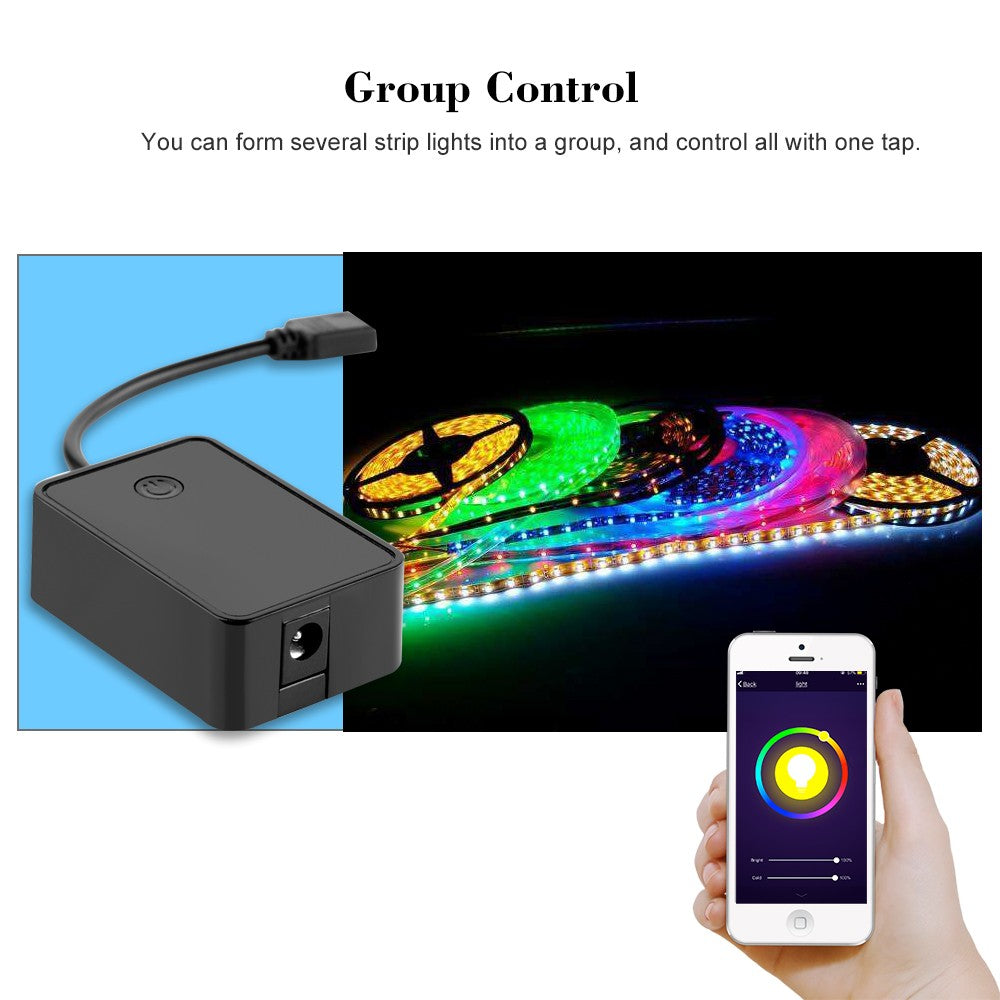 2-Pack Mini WiFi RGBW LED Strip Controllers
