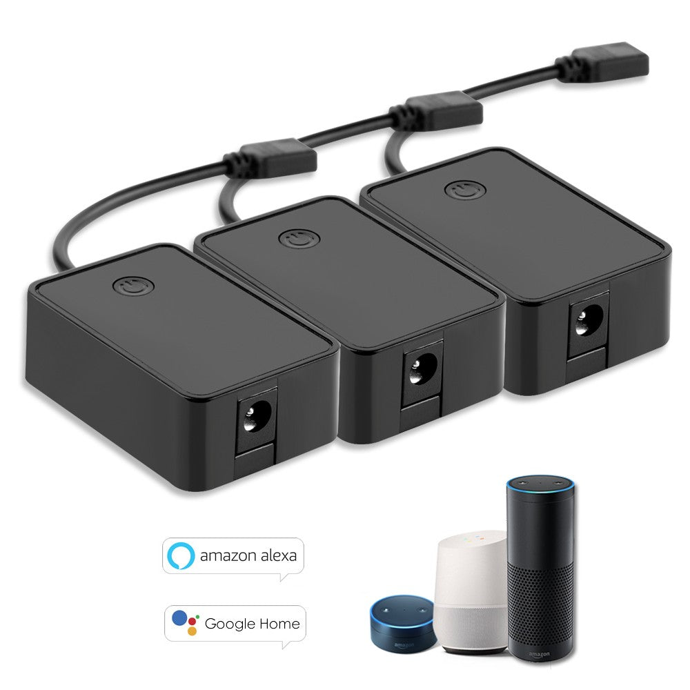 2-Pack Mini WiFi RGBW LED Strip Controllers