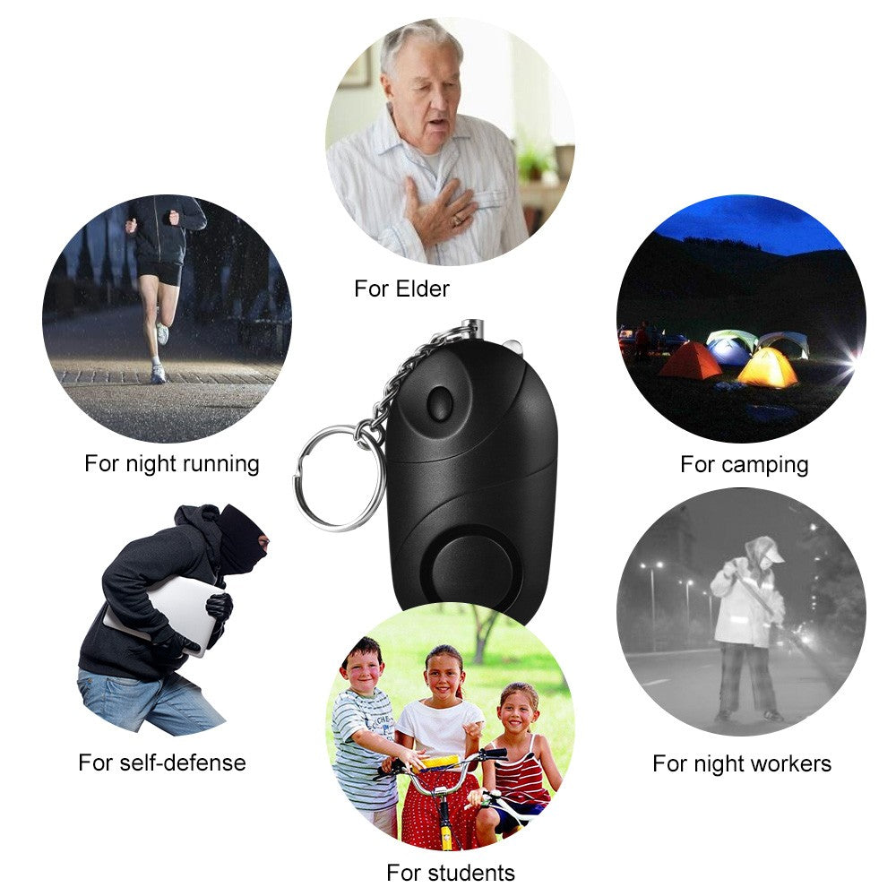 120-130dB Security Keychain Personal Alarm