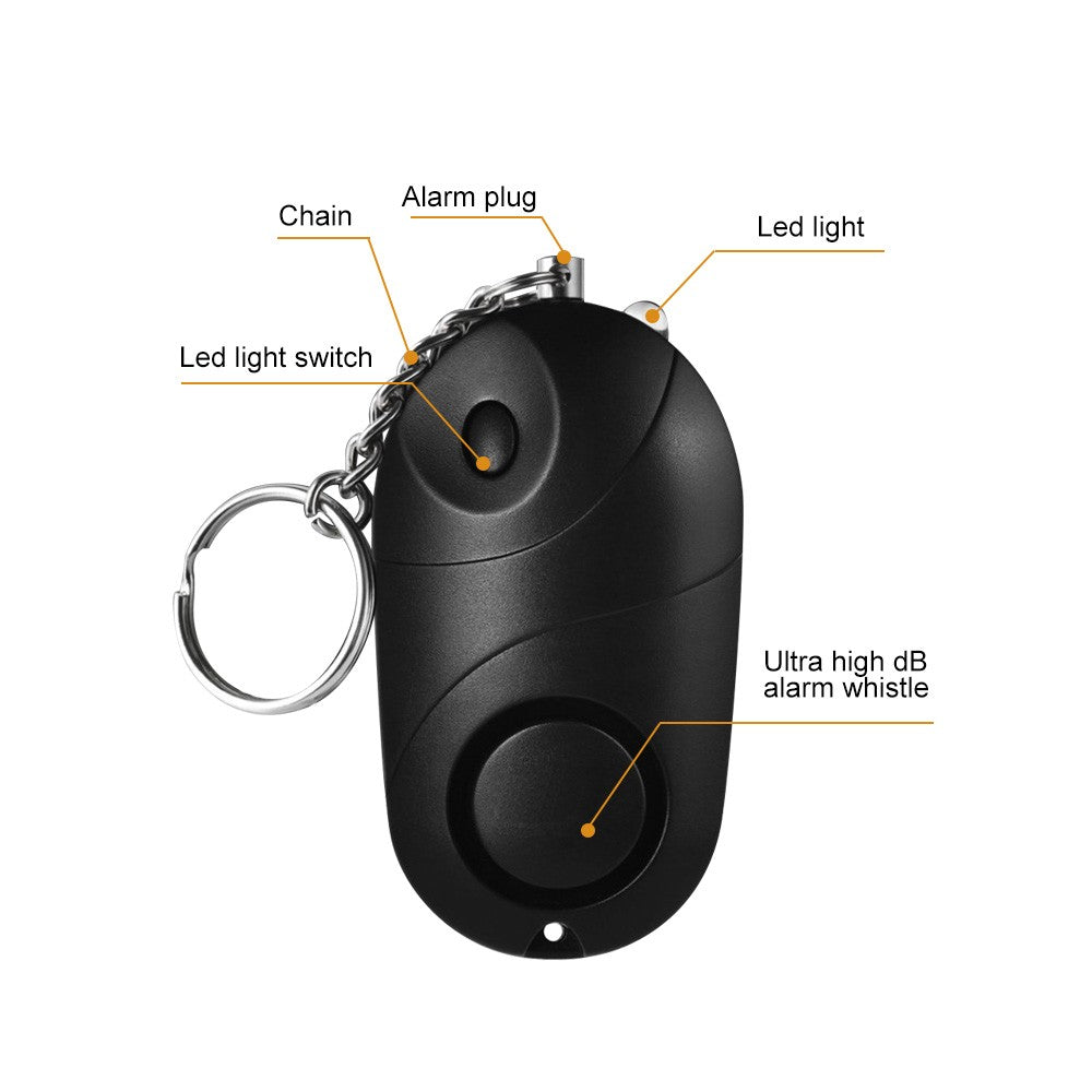 120-130dB Security Keychain Personal Alarm