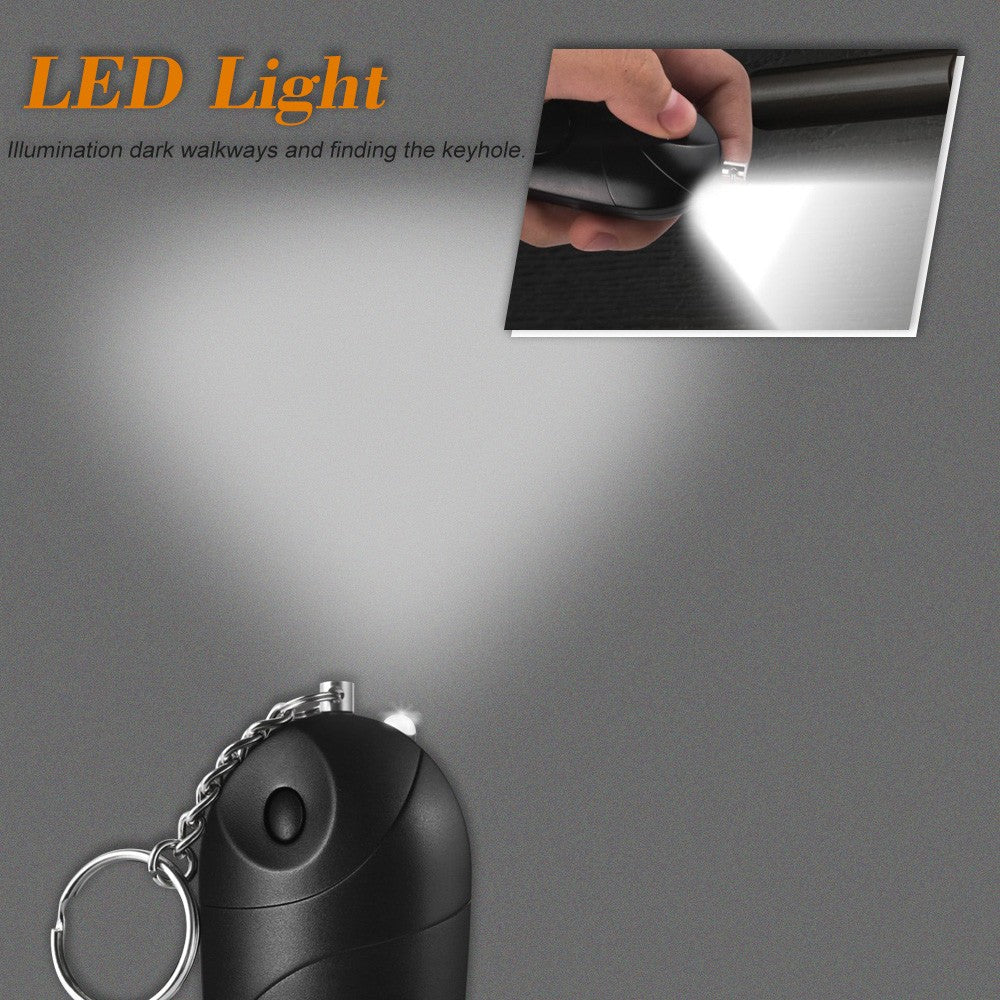 120-130dB Security Keychain Personal Alarm