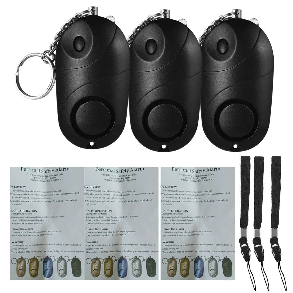 120-130dB Security Keychain Personal Alarm