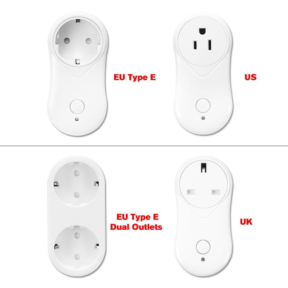 Smart WiFi Plug EU Type E - 2 Pack