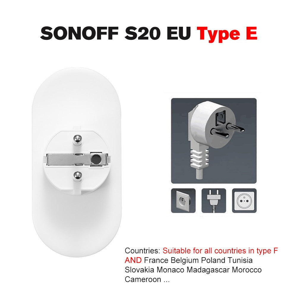 Smart WiFi Plug EU Type E - 2 Pack