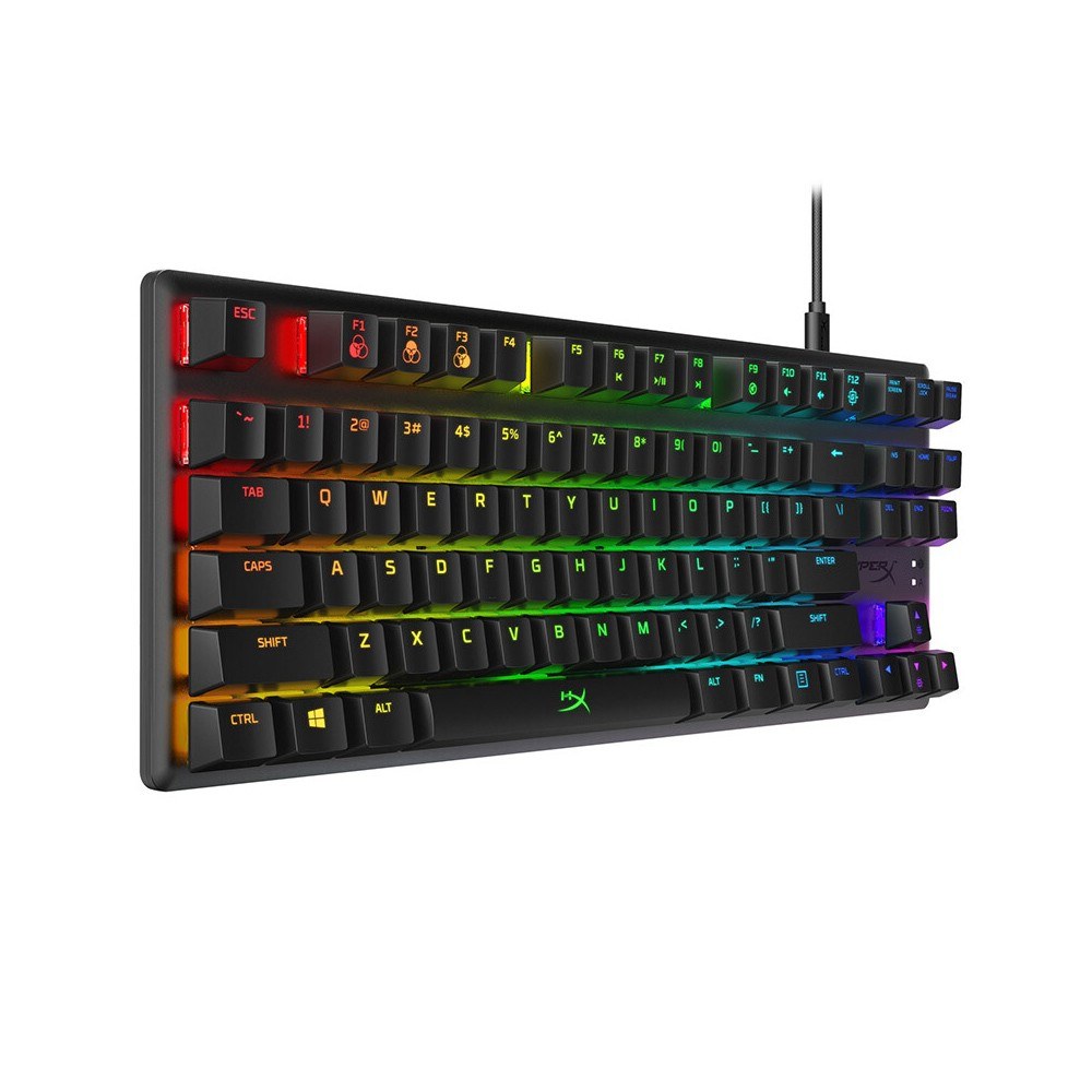 HyperX Alloy Origins Core RGB 87-Key Mechanical Gaming Keyboard, Red Switches