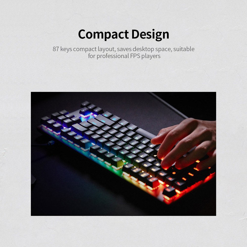 HyperX Alloy Origins Core RGB 87-Key Mechanical Gaming Keyboard, Red Switches