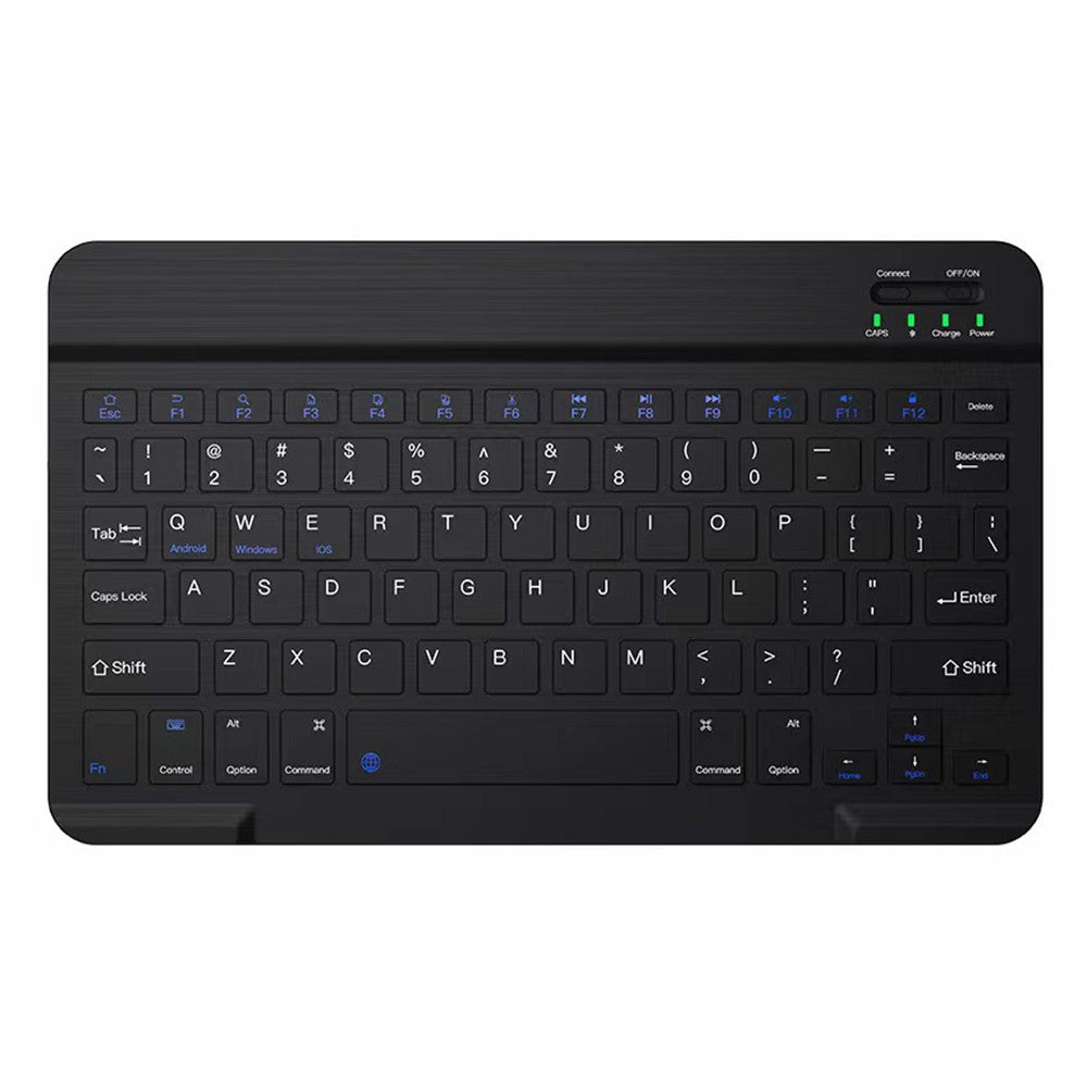 10-inch Universal Colorful Wireless Bluetooth Keyboard – Rechargeable for Mobile, Tablet, and More