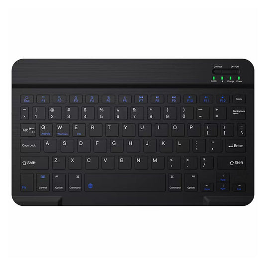 10-inch Universal Colorful Wireless Bluetooth Keyboard – Rechargeable for Mobile, Tablet, and More