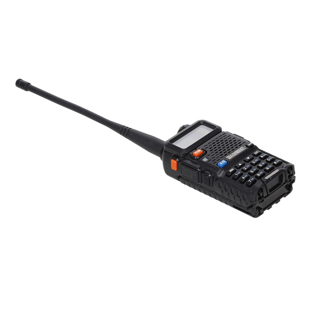 BAOFENG BF-UV5R Dual Band Handheld FM Transceiver, 128CH Amateur Radio, Long Standby, Black
