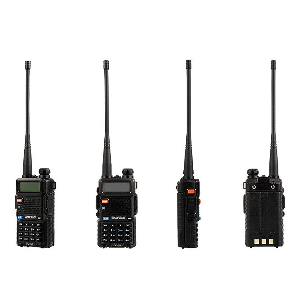 BAOFENG BF-UV5R Dual Band Handheld FM Transceiver, 128CH Amateur Radio, Long Standby, Black