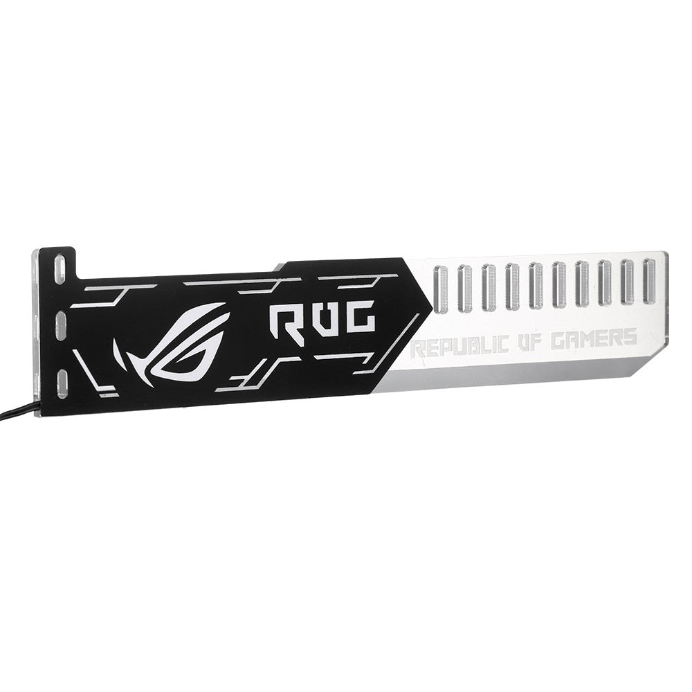 RGB25 Graphics Card Stand with 5V 2-Pin RGB Light Support Holder